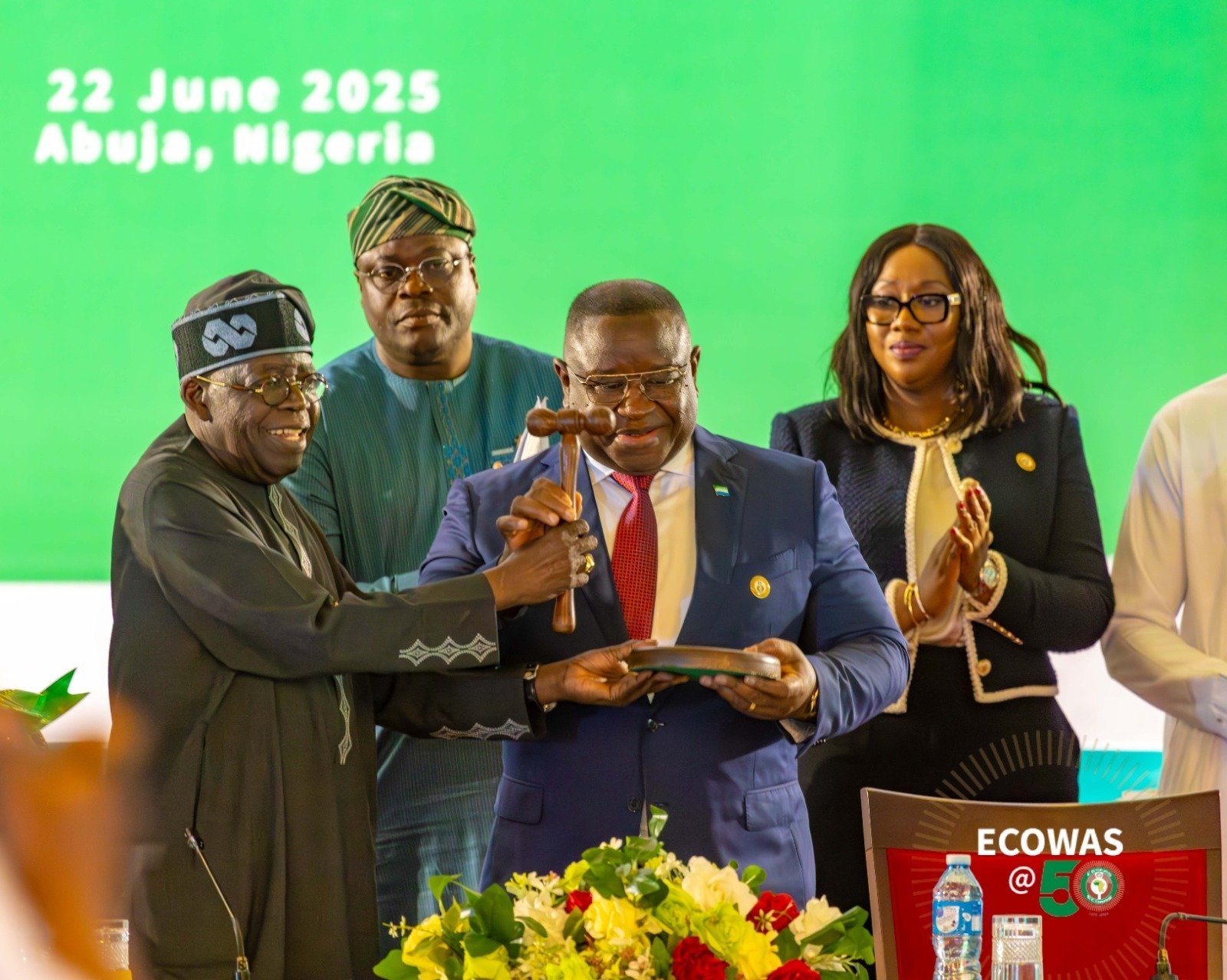 67e sommet de la CEDEAO : Le président de la Sierra Leone, Julius Maada Bio, à la tête de l’institution pour un an