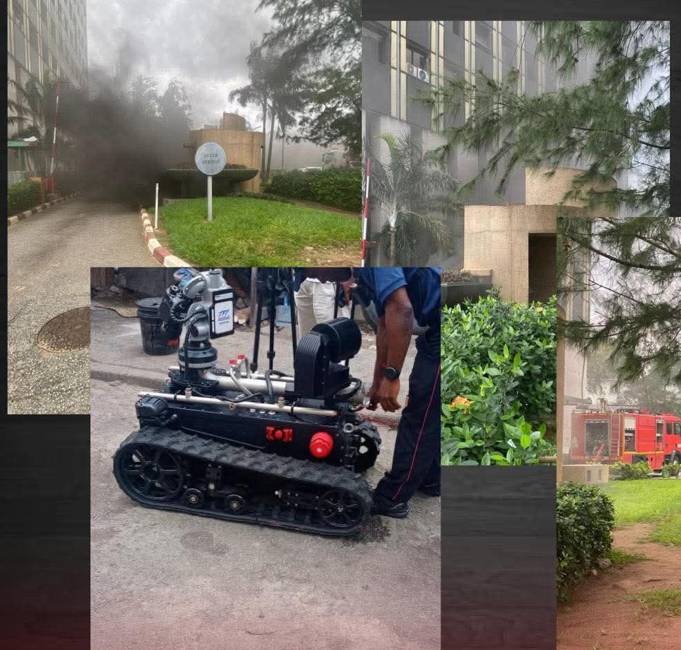 Abidjan-Plateau : Plusieurs véhicules prennent feu dans un sous-sol de la Tour E