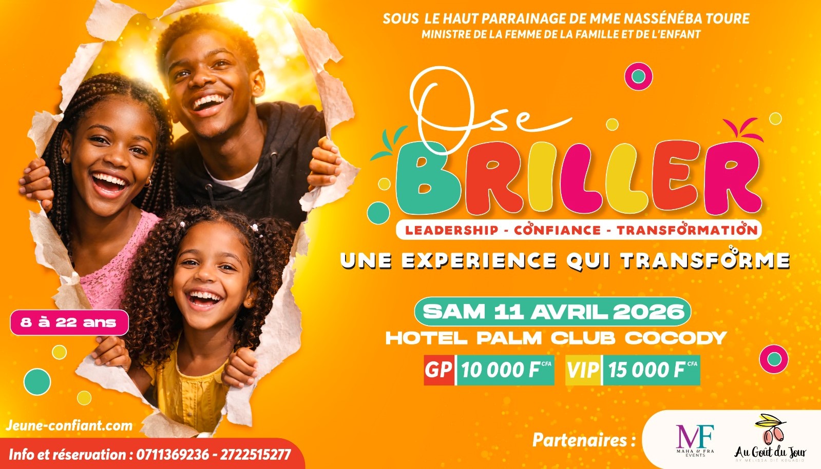 Abidjan : Une conférence nationale pour révéler le leadership des jeunes