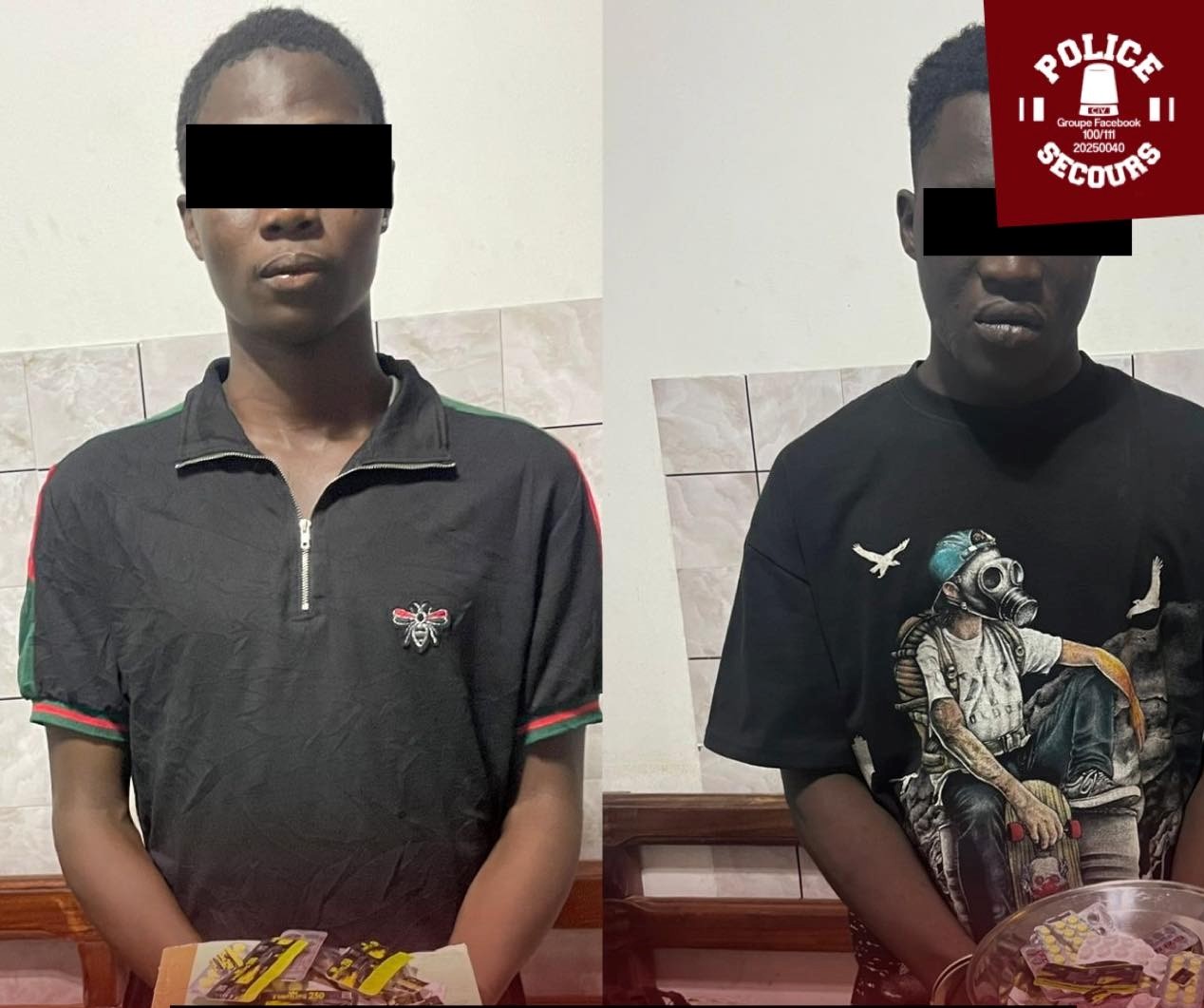 Abobo / Détention illégale de stupéfiants : Deux dealers interpelés après une course-poursuite dans les rues d'Anonkoua-Kouté