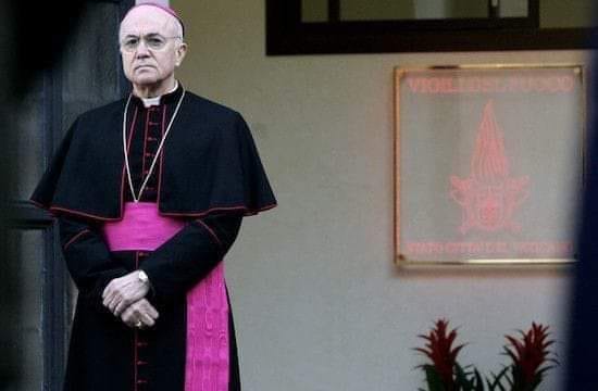 Affaire ‘’Bénédiction des homosexuels’’ : L’Archevêque Carlo Maria Viganò, appelle les fidèles à s'opposer avec la plus grande fermeté