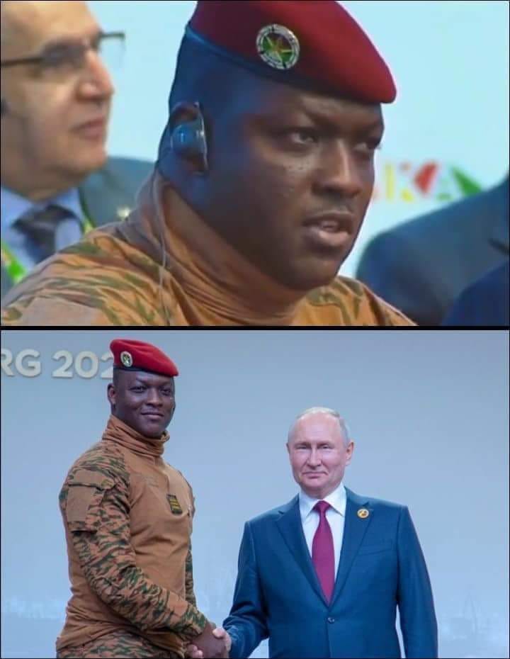 Burkina Faso / Capitaine Ibrahim Traoré, président du Burkina au sommet Russie-Afrique : « nos chefs d'Etat africains traversent le monde à mendier »