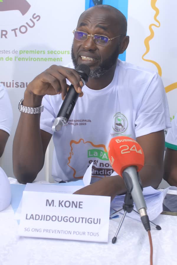 Cocody/ L’Ong ‘’Prévention pour tous’’ sensibilise la jeunesse pour des élections sans violence