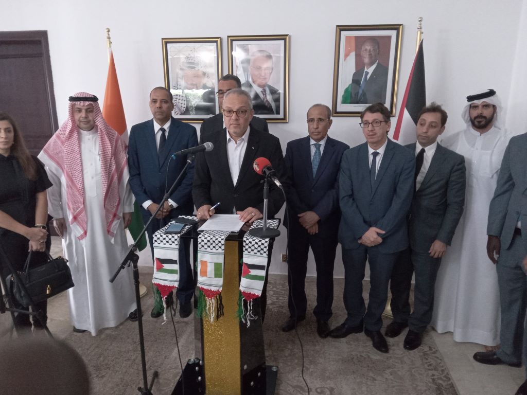 Conflit israélo-palestinien / « Nous avons le droit de nous défendre », selon Abdal Karim Ewaida, Ambassadeur de l’Etat de Palestine en Côte d’Ivoire