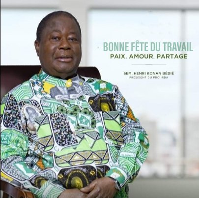 Côte d'Ivoire/ Bédié donne de l'espoir aux jeunes : " Demain sera meilleur "