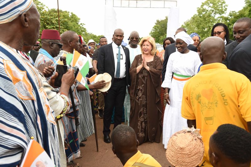 Côte d’Ivoire / Dominique Ouattara à Kouto pour célébrer les femmes : Tout sur l’accueil des populations