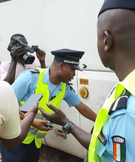 Côte d’Ivoire / Fête de Pâques à Méagui : Le commissaire Oumar Pégnan sur tous les fronts pour "zéro accident"