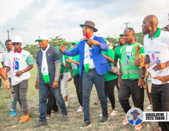 Côte d’Ivoire-Législatives 2025 : Le candidat PDCI Joseph Gnépa Iroko fait vibrer la ville de Tabou