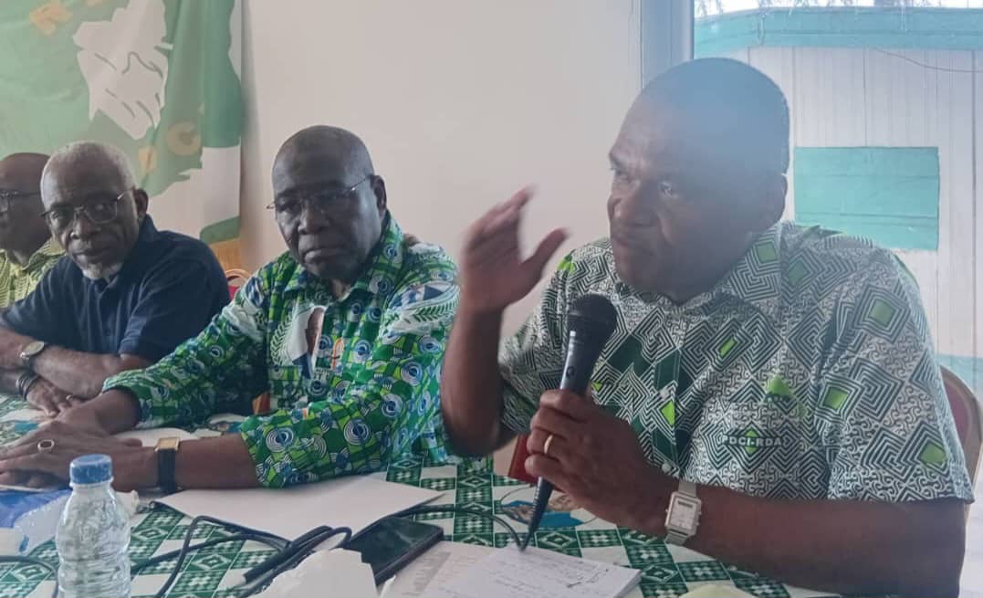 Côte d’Ivoire-Présidentielle 2025 : Le délégué intérimaire Pdci-Rda San-Pedro, Aka Hervé met en confiance les militants