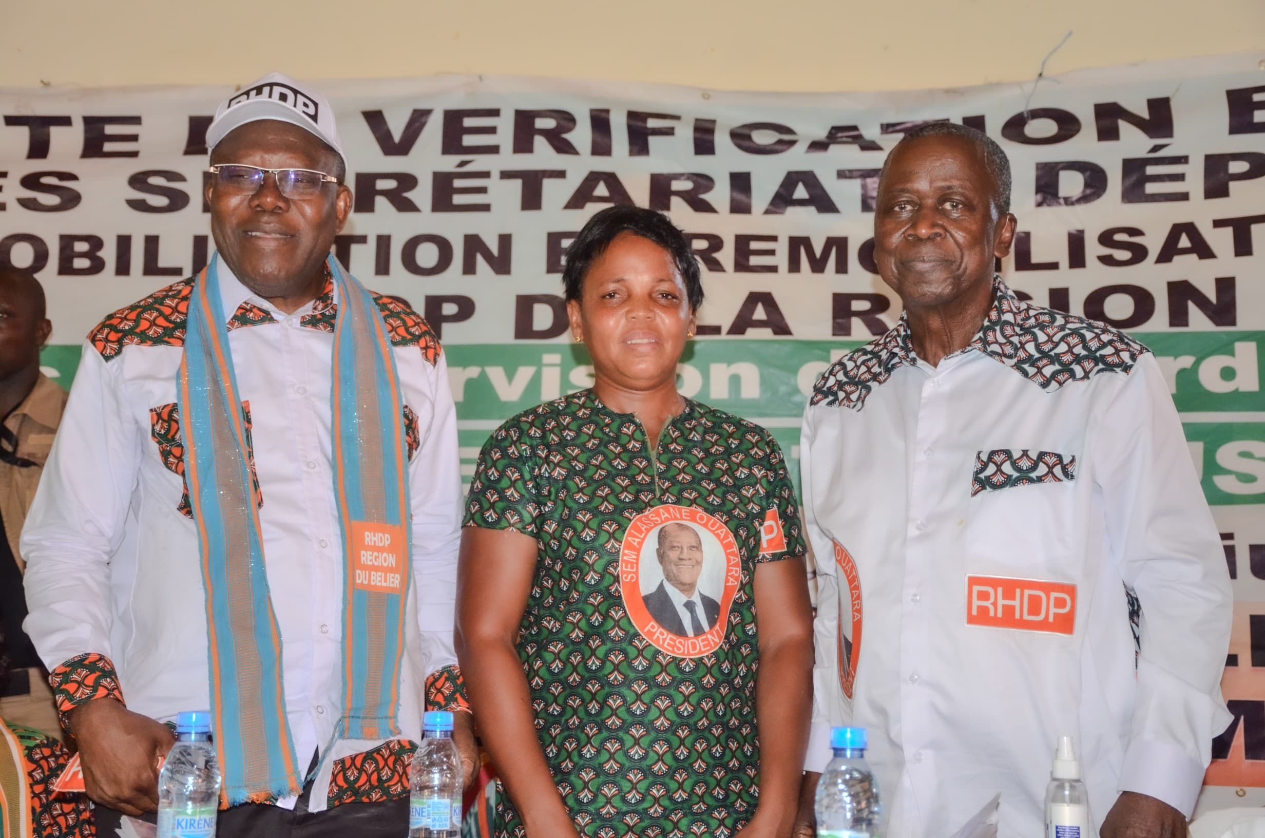 Côte d’Ivoire-Présidentielle de 2025 : Jeannot Ahoussou galvanise ses troupes à Tié-N'diékro et Raviart
