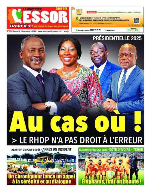 Côte d’Ivoire / RHDP : Guerre ouverte