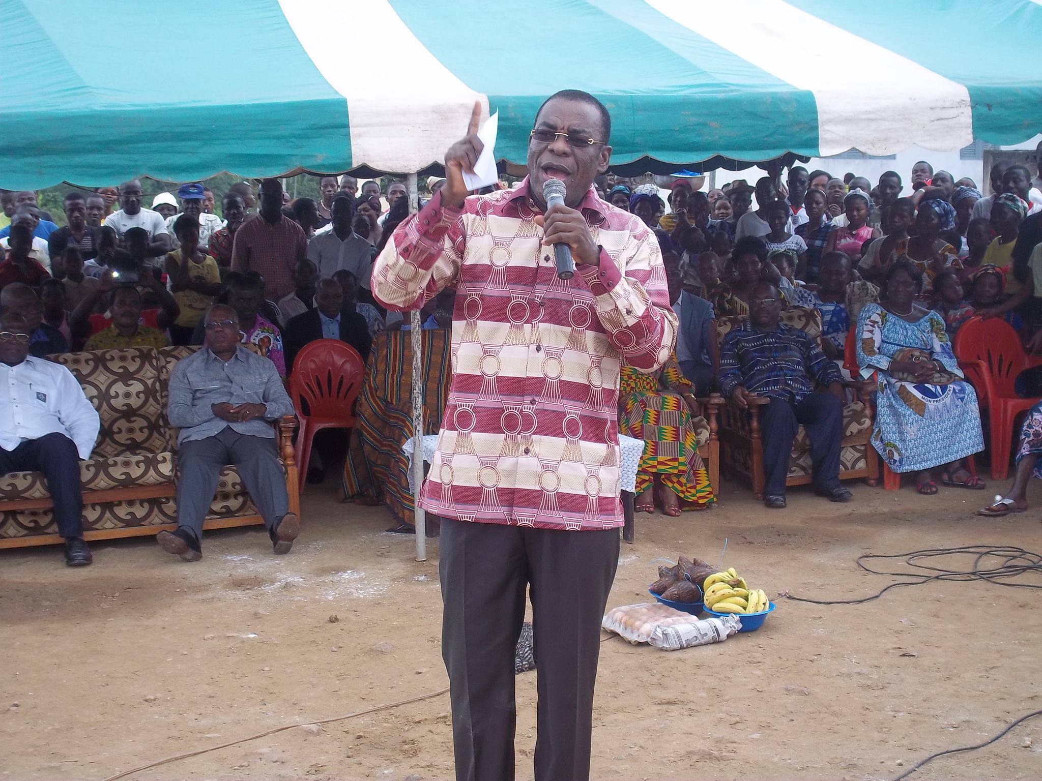 Côte d’Ivoire / « Si en 2025 vous me donnez le pouvoir, la Côte d’Ivoire connaîtra une longue période de paix », Affi N'guessan à Agboville