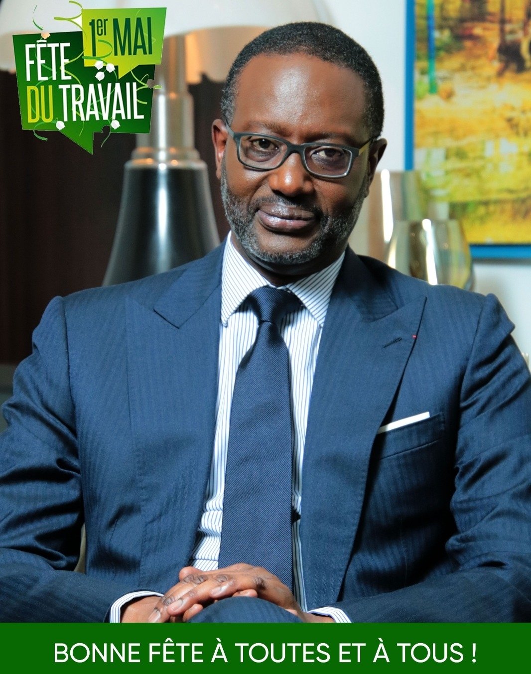 Côte d’Ivoire / Tidjane Thiam à propos de la fête du travail : « Nous travaillons à offrir à toutes et à tous, une insertion réussie dans le monde du travail»