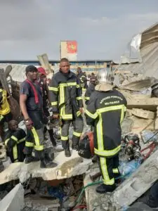 Côte d’Ivoire / Treichville : Un immeuble R+7 s’écroule et fait 5 morts