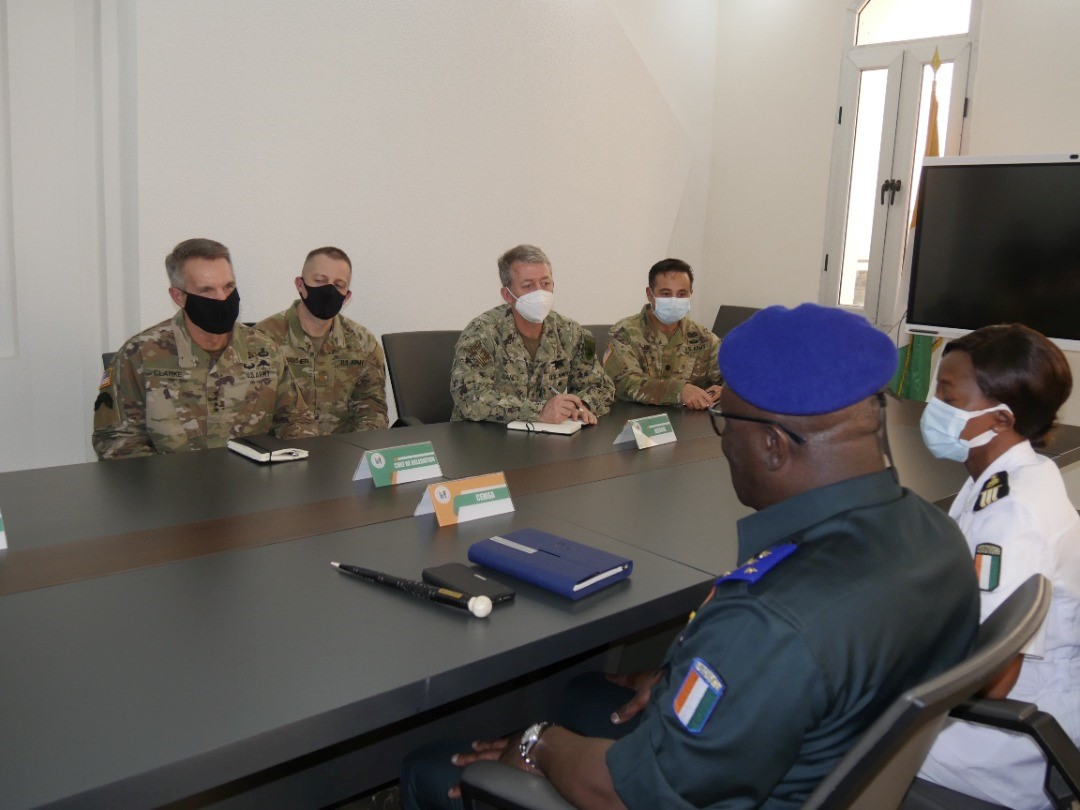 Côte d’Ivoire / Visite du commandant du Commandement des opérations spéciales des Etats-Unis à Abidjan