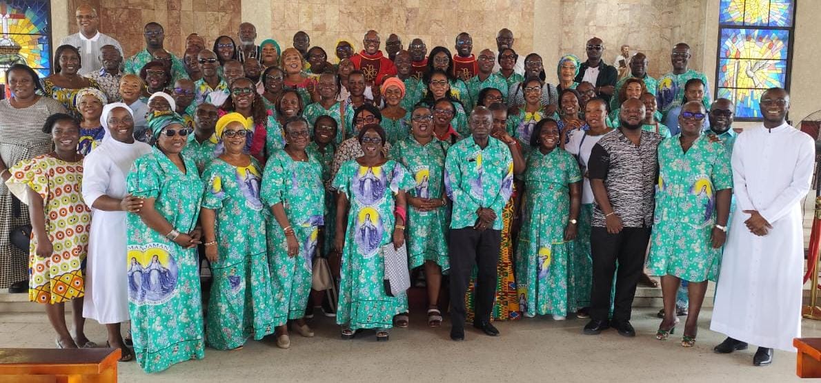Côte d'Ivoire/Abidjan : La Paroisse Saint Jacques des 2plateaux accueille les pèlerins de Lourdes