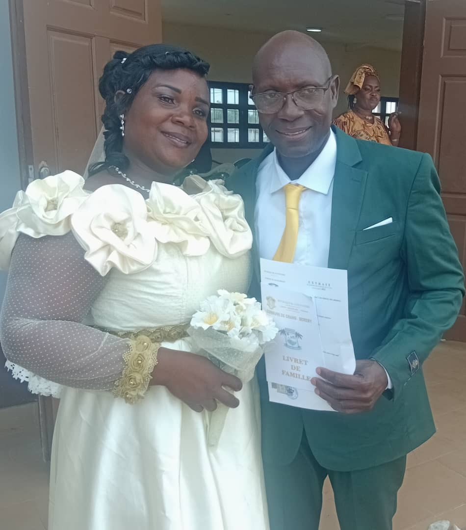 Grand-Béréby : Kouakou Konan et Séry Marie France unis un Saint-Valentin