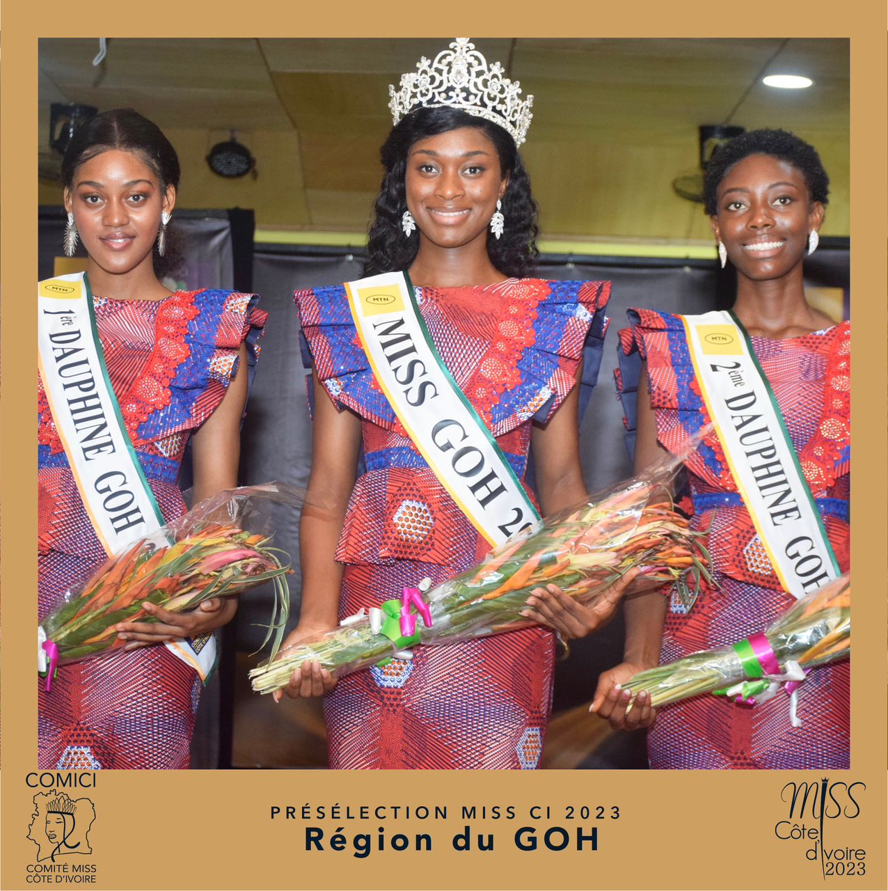 Présélections Miss Côte d’Ivoire 2023 : Dao Nehila enlève la couronne de Gagnoa