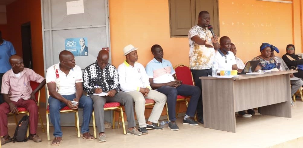 RHDP Divo / Plusieurs responsables apportent leur soutien indéfectible à la candidature d’Ali Touré