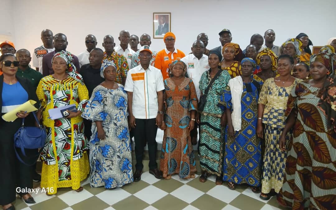 San-Pedro : La coordination régionale RHDP au labo pour la conservation du pouvoir d’Etat en 2025