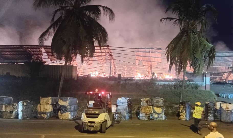 San-Pedro/ Un incendie ravage plusieurs sociétés dans la zone portuaire : Les dégâts estimés à des milliards
