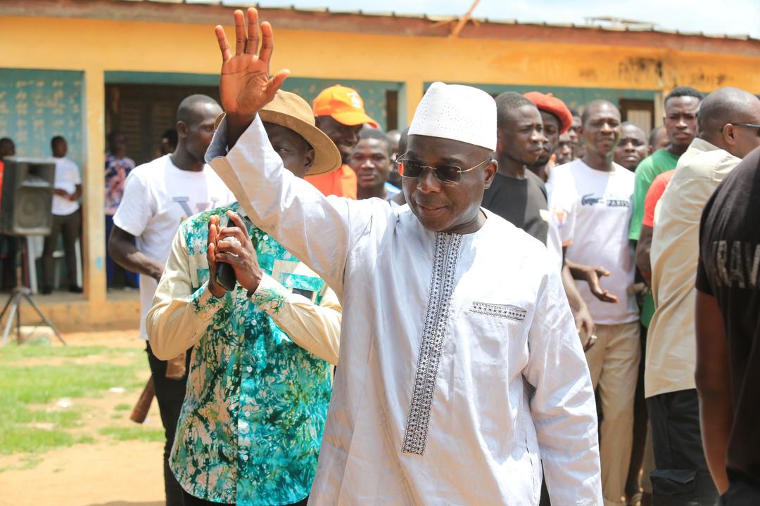 Worodougou / Après sa victoire aux régionales : Bouaké Fofana salue la fidélité des populations
