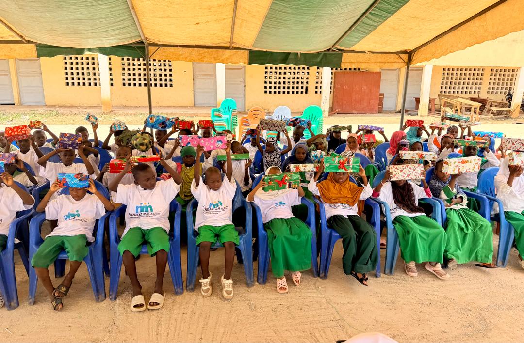 Yamoussoukro : Noël solidaire avec les tout-petits