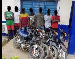 Yamoussoukro : Un réseau de vol et de recel de motos démantelé à Kokrénou