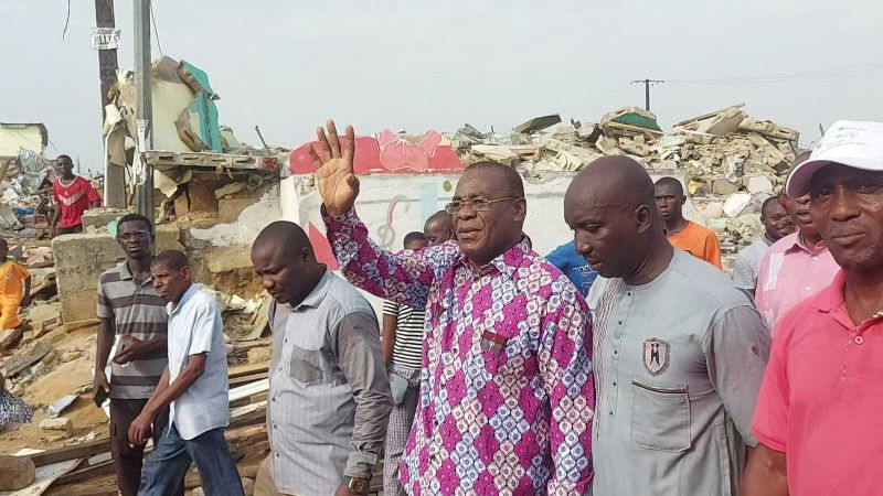 Yopougon : Affi N’guessan dénonce la politique du ‘’bulldozer’’ et apporte sa solidarité aux victimes de déguerpissement de GESCO