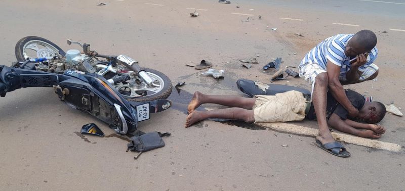 Côte d’Ivoire/Divo : deux jeunes blessés dans un accident de la circulation